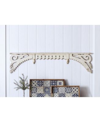 Rustic Wooden Wall Shelf Charming and Functional Home Decor
