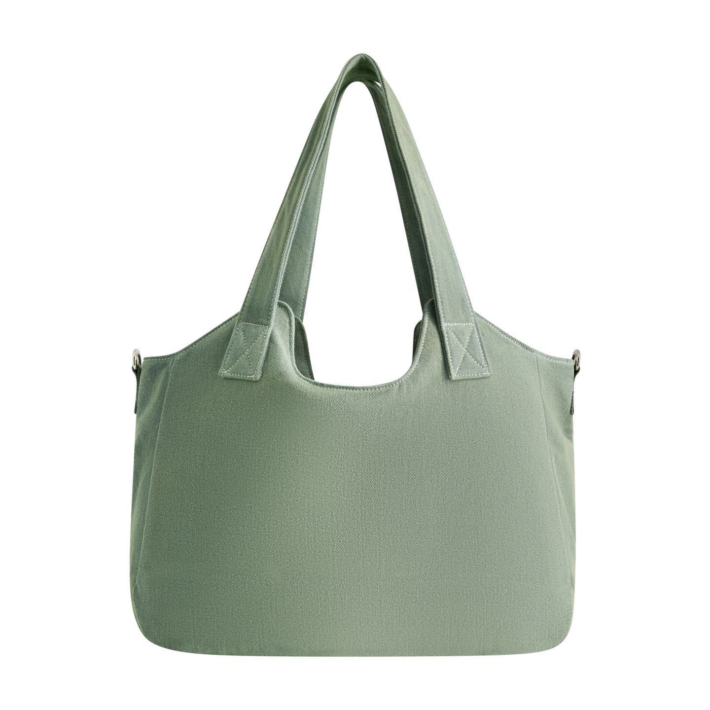 Женская сумка True Religion Horseshoe Stitch Satchel, цвет: Зелёный — фото 3
