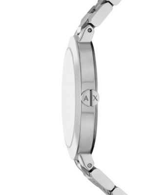 Women's Quartz Two-Hand Silver Stainless Steel 36MM