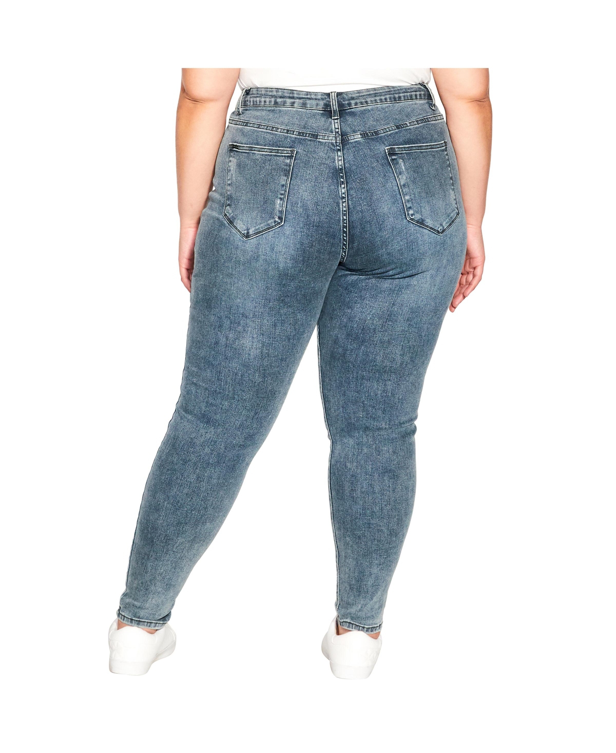 City Chic Women's Harley Classic Buttons Jean
