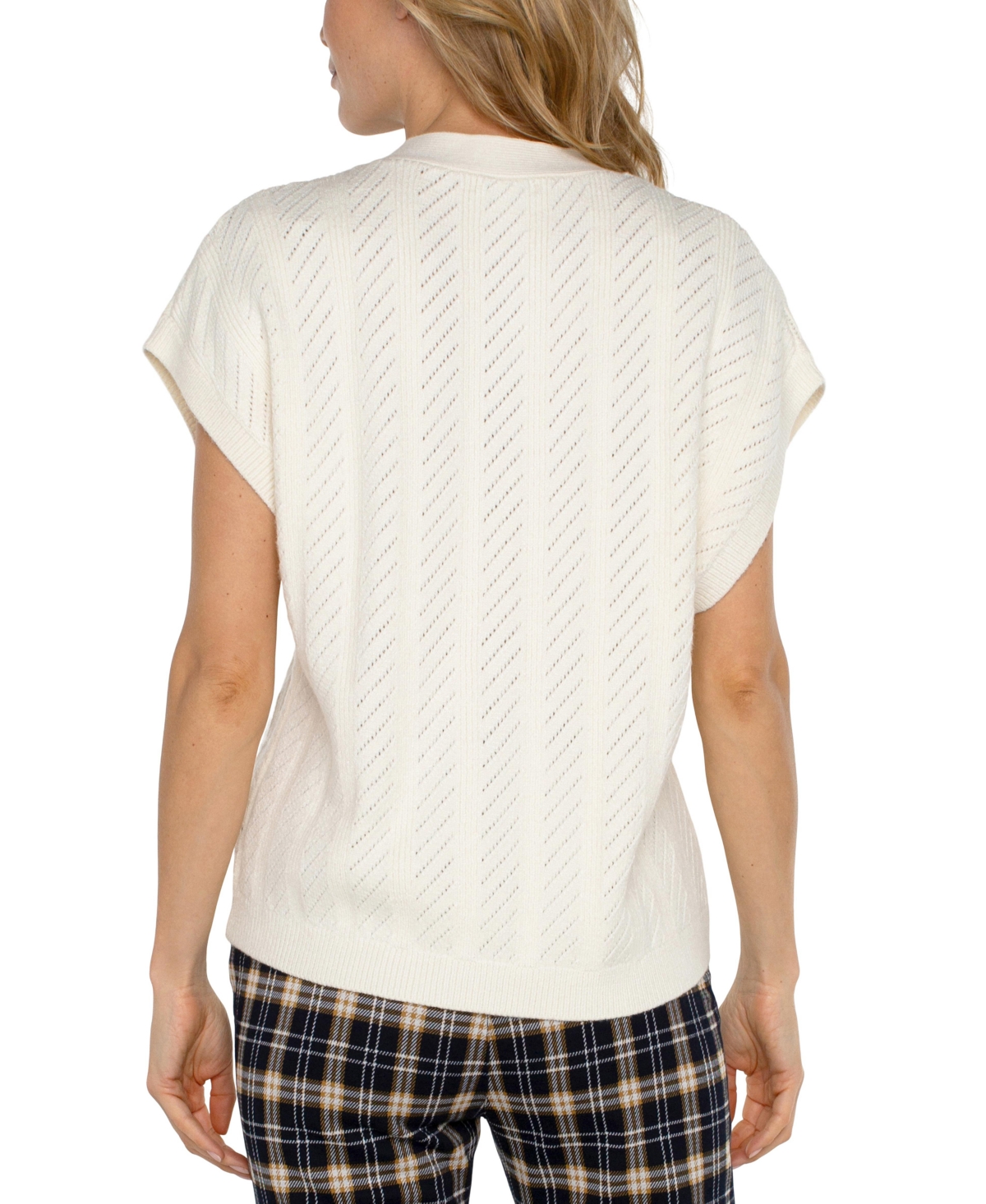 Liverpool Los Angeles Women's V-Neck Cardigan Vest