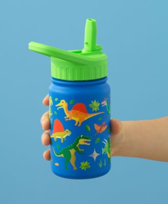 Kids Stainless Steel Water Bottle with Straw Lid, 12oz