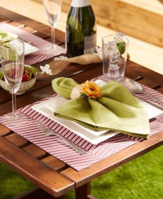 Textured Twill Weave Placemat Set of 6