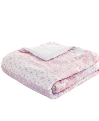 Oliena Floral Paisley 4-Pc. Comforter Set, Twin/Twin XL