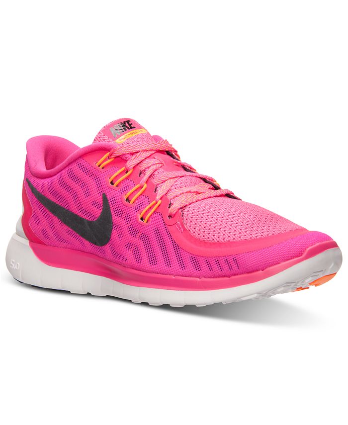 nike women's free 5.0 running sneakers from finish line