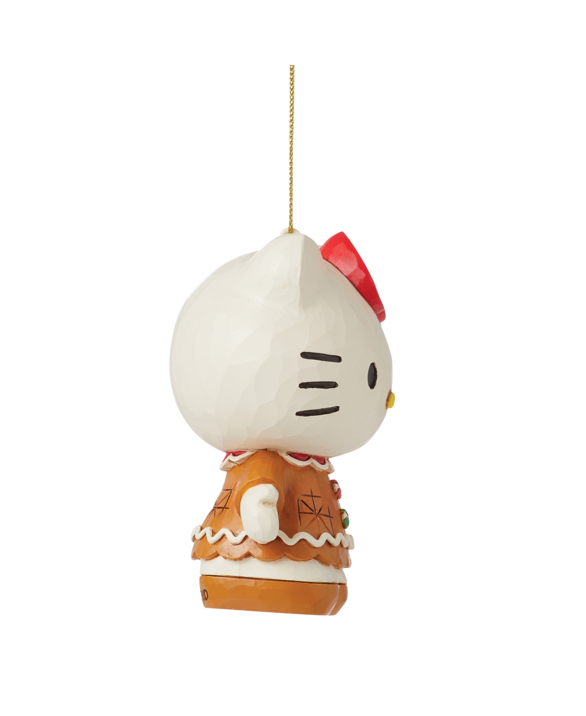 Jim Shore Sanrio Hello Kitty Gingerbread Holiday Ornament In Multi