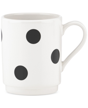 kate spade new york kitchen Deco Dot 12 Ounce Coffee Mug