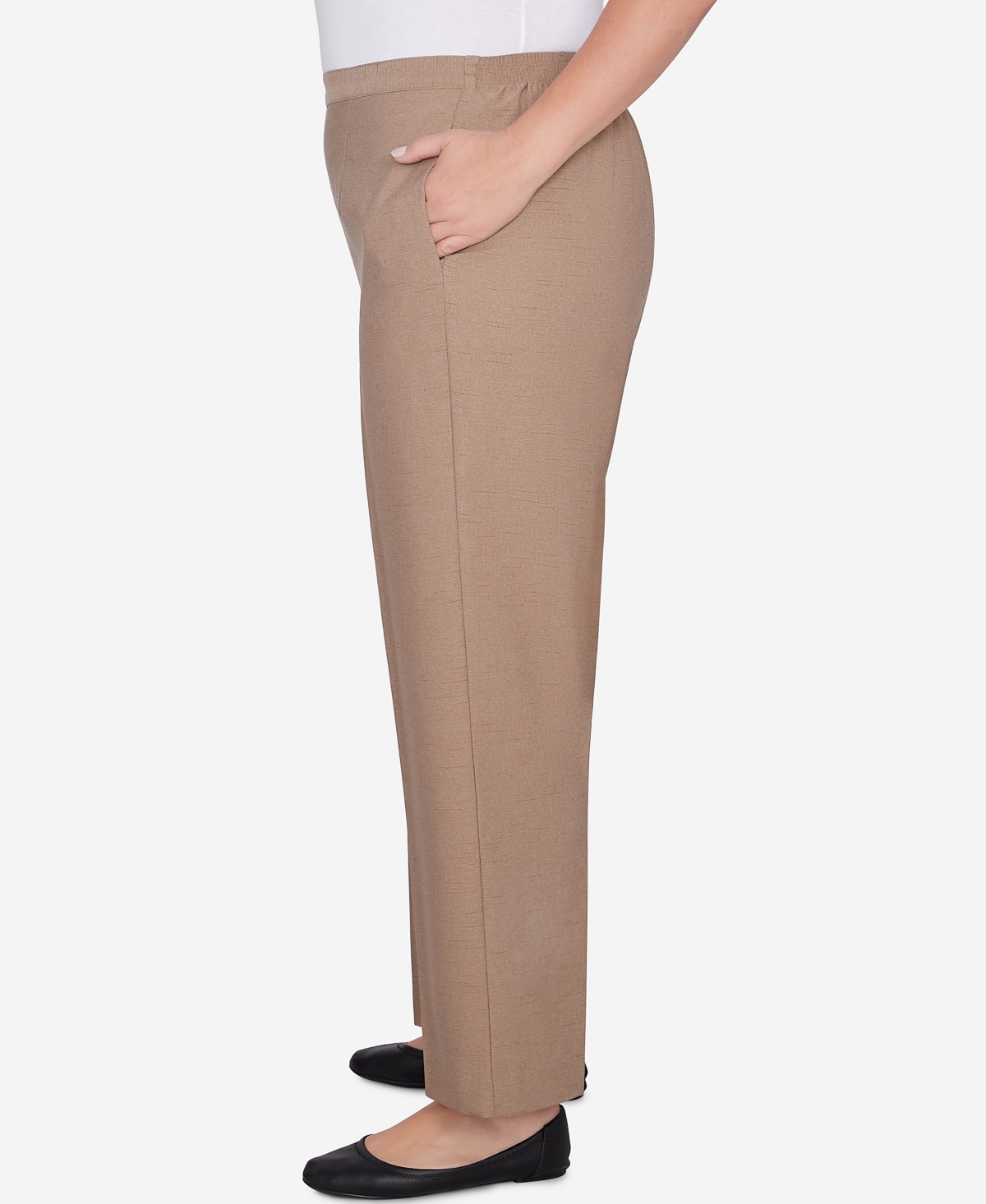 Alfred Dunner Plus Size Emerald Isle Classic Emerald Isle Medium Length Pant