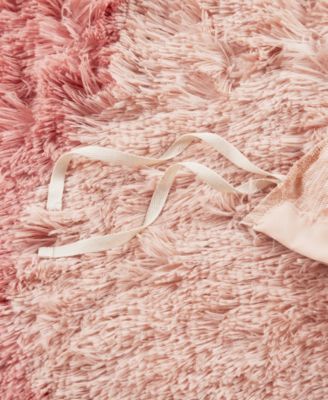 Cassie Faux Fur 2-Pc. Duvet Cover Set, Twin/Twin XL