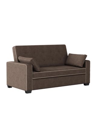 72.6" W Polyester Augustus Queen Convertible Sofa