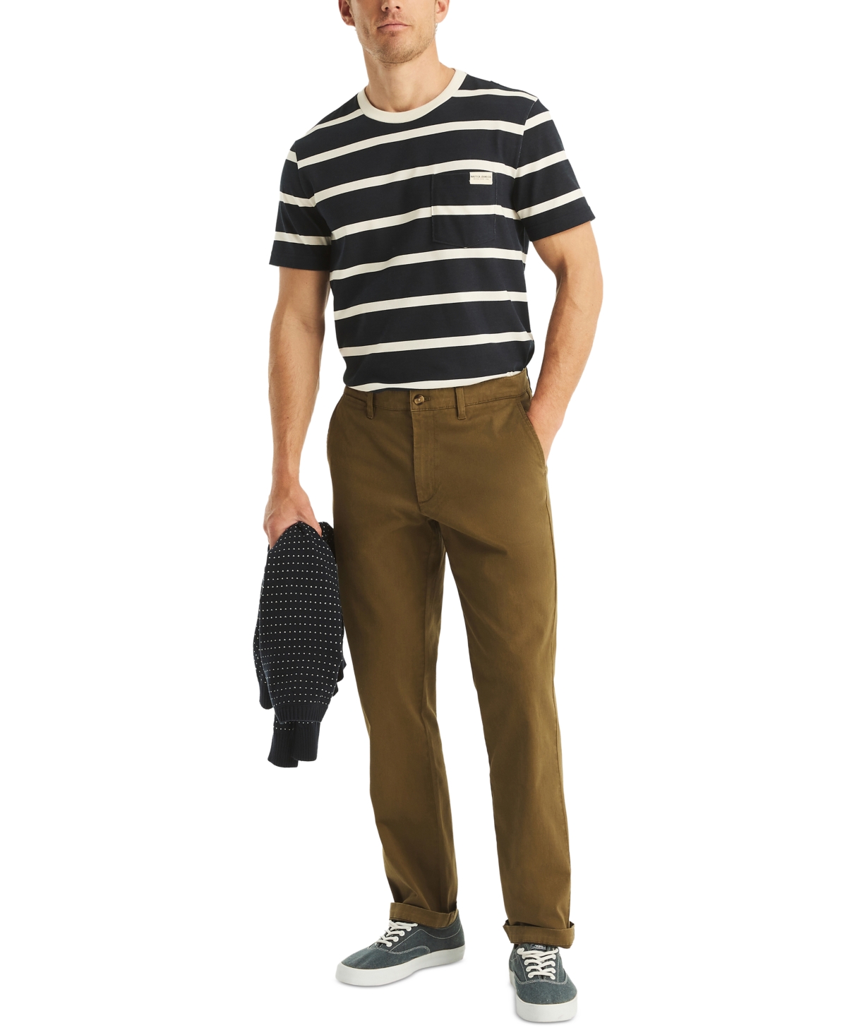 Nautica Men's Classic-Fit Twill Deck Pants