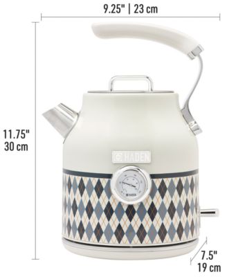 Argyle 7-Cup Stainless Steel Electric Cordless Kettle, 75138