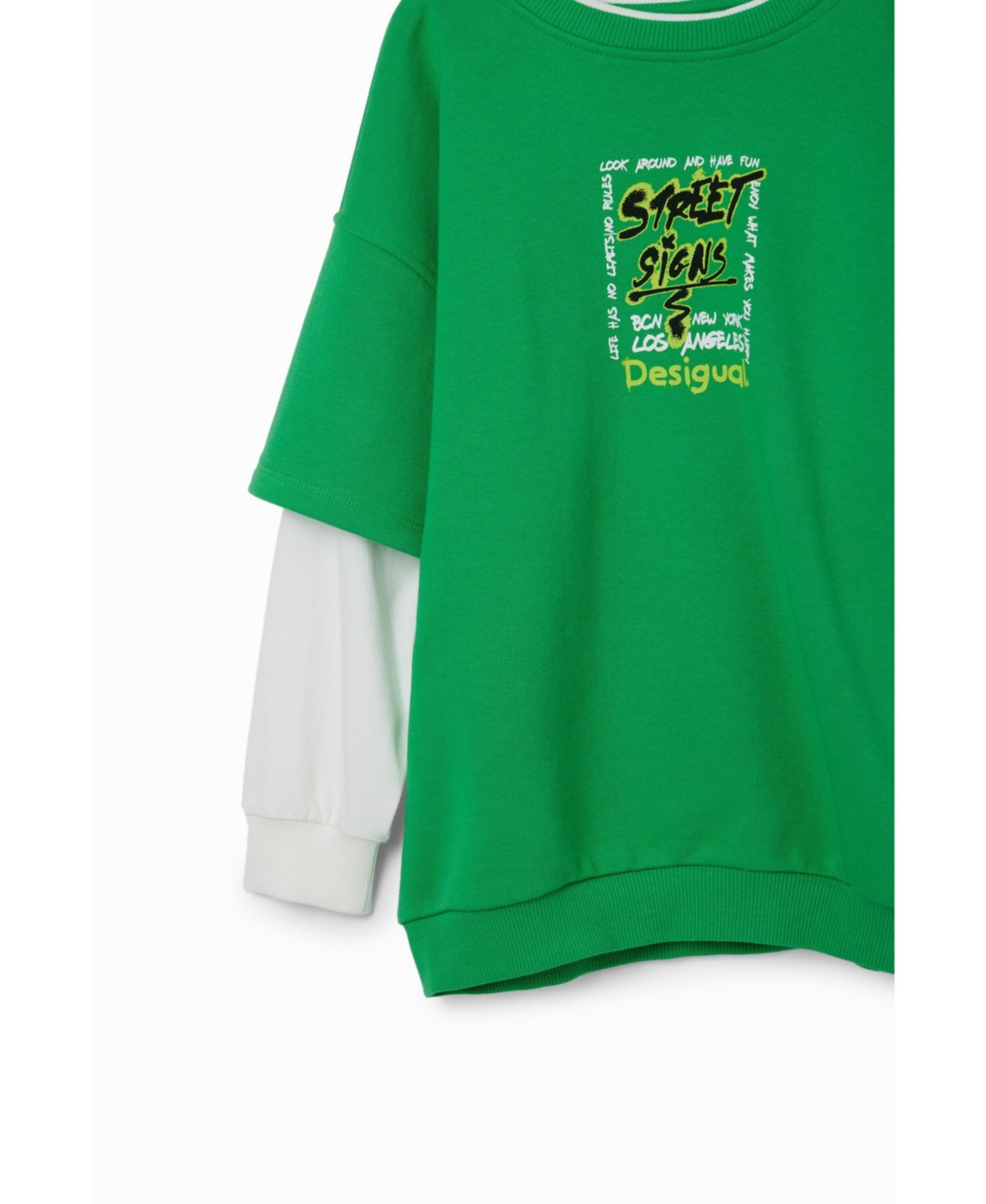 Desigual Boys Boys's Graffiti double T-shirt