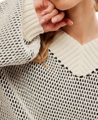 Women's Maisie Two-Tone Sweater