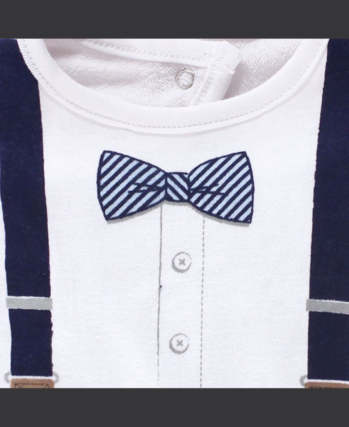 Little Treasure Baby Boys Treasure Baby Layette 5-Piece Set, Handsome Fella 5-Piece - Handsome fella 5-piece
