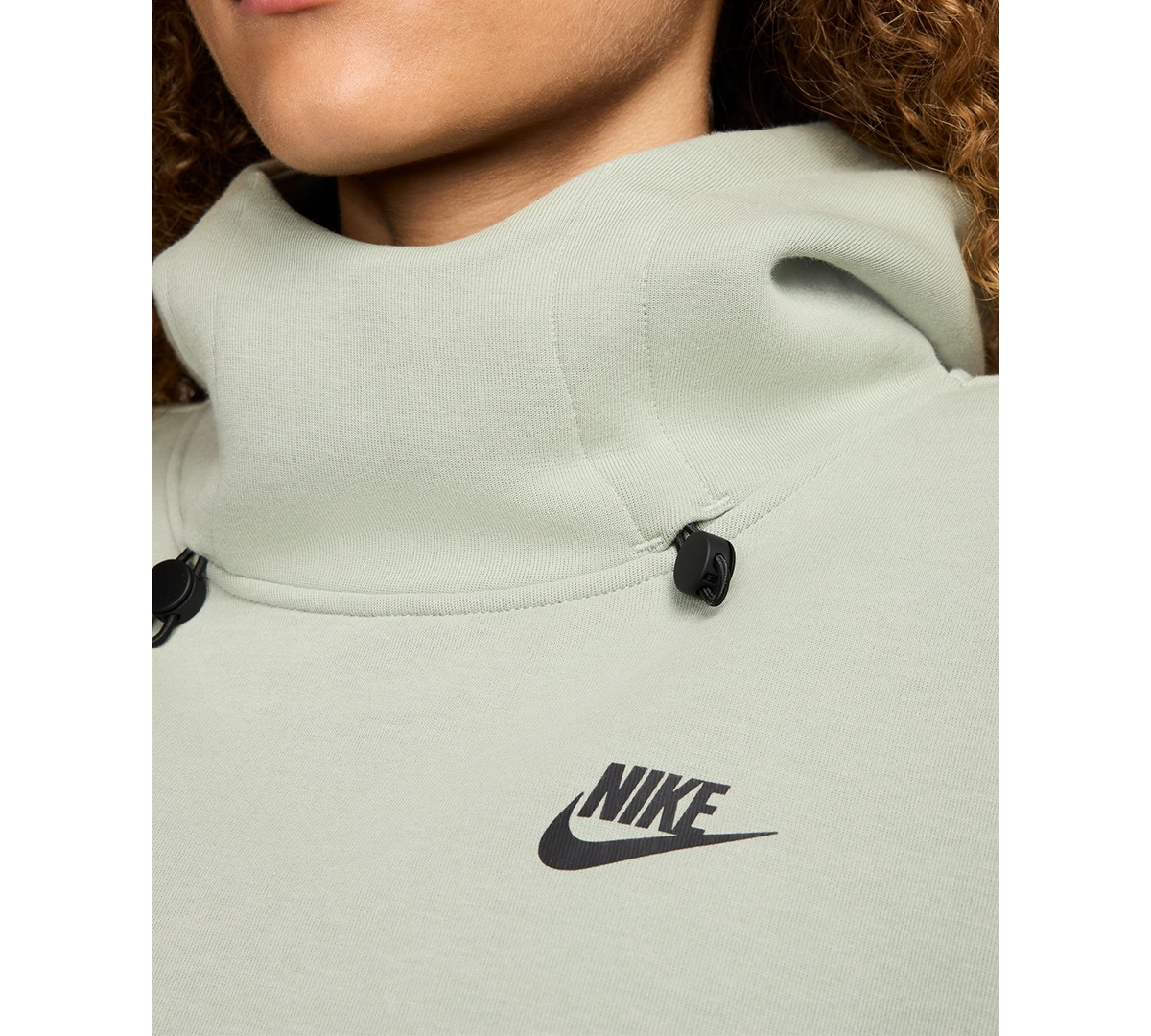 Nike Women's Sportswear Tech Fleece Oversized Hoodie -black