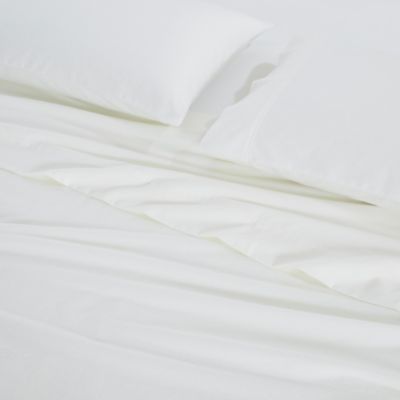 Paisley or Solid Deep Pocket Flannel Cotton 4-Pc. Sheet Set, Queen