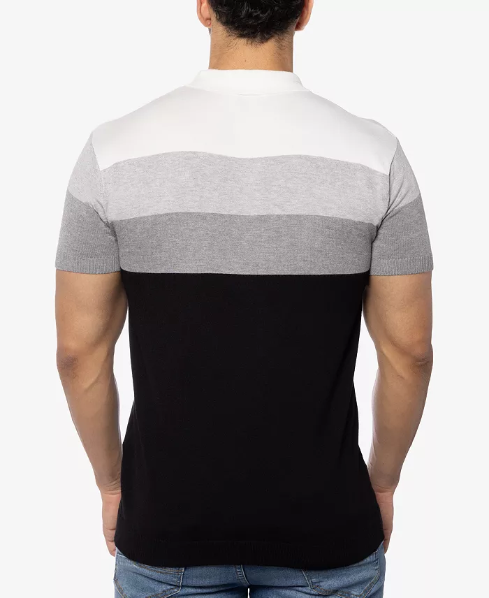 Men's Striped Polo Sweater - thumbnail 5