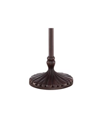 Capistrano Rustic Mission Floor Lamp Standing 57 1/2" Tall Bronze Metal Natural Mica Cone Shade for Living Room Bedroom Office House Home