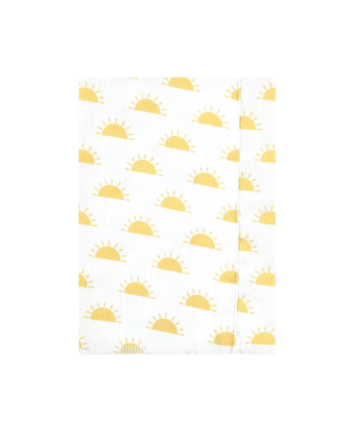 Hudson Baby Cotton Poly Flannel Burp Cloths 8-Pack, One Size - Desert cactus 8-pack