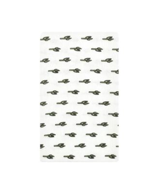 Unisex Absorbent Flannel Burp Cloths 10-Count Cotton/Poly Blend