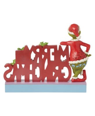 Merry Grinchmas Grinch Figurine