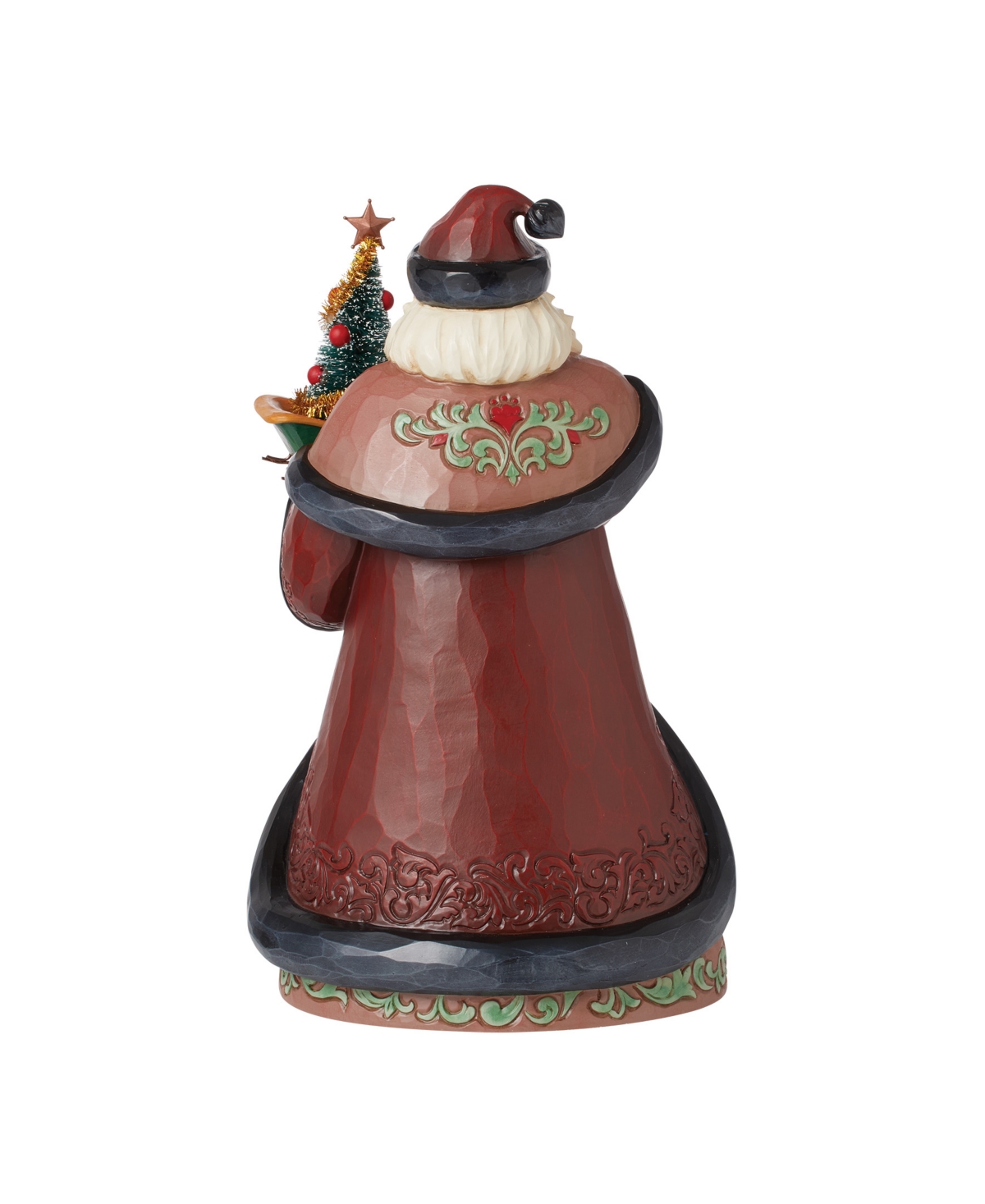 Jim Shore Holiday Manor Santa Figurine In Multi