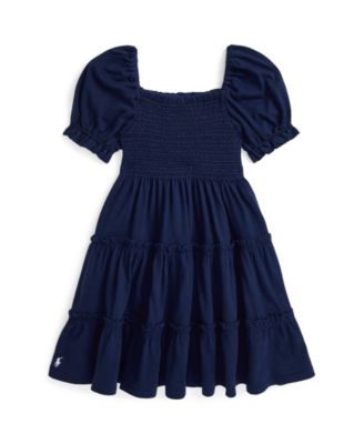 ralph lauren smocked cotton dress Smocked Cotton Voile Dress