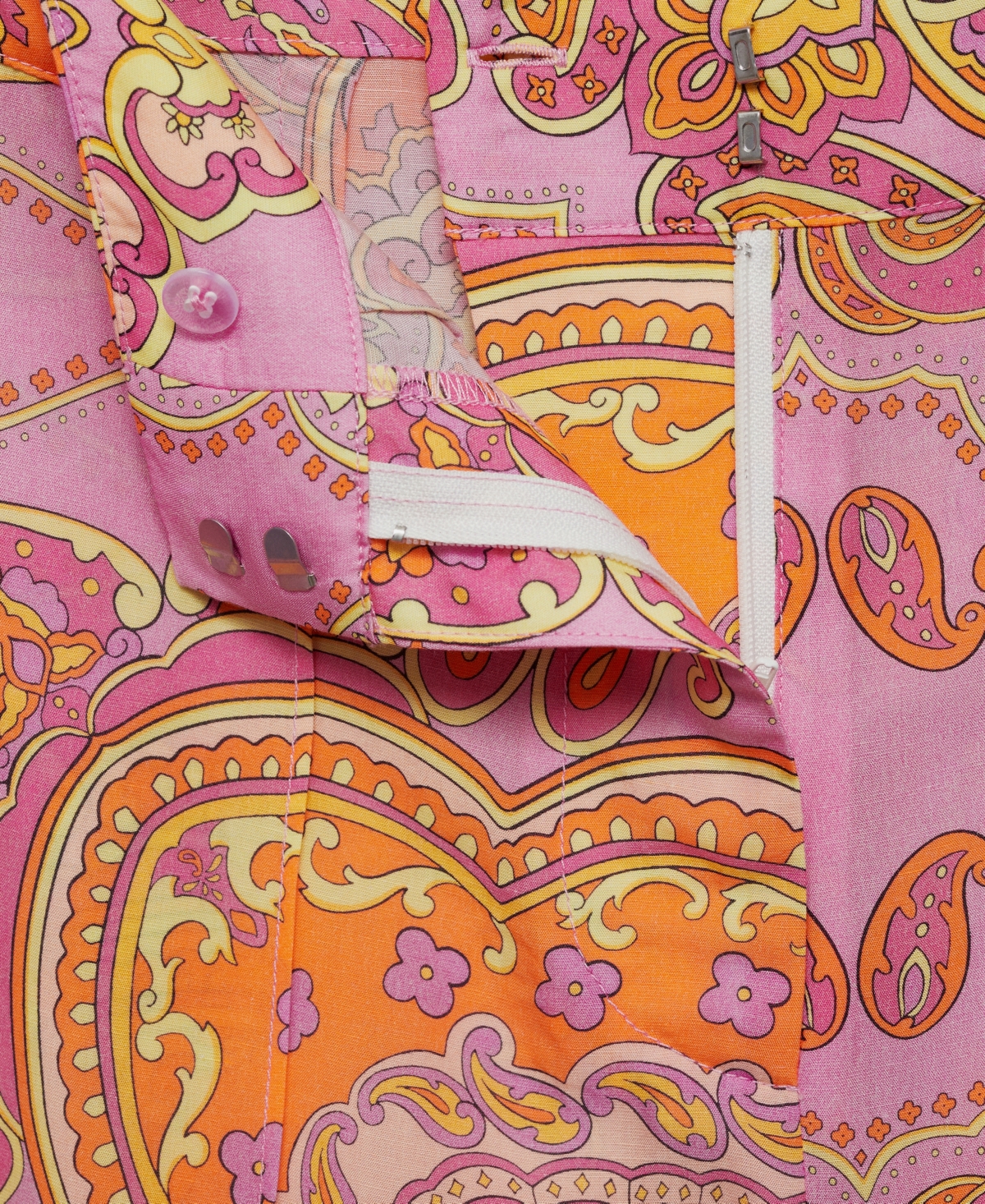 Mango Women's Printed Lyocell Pants