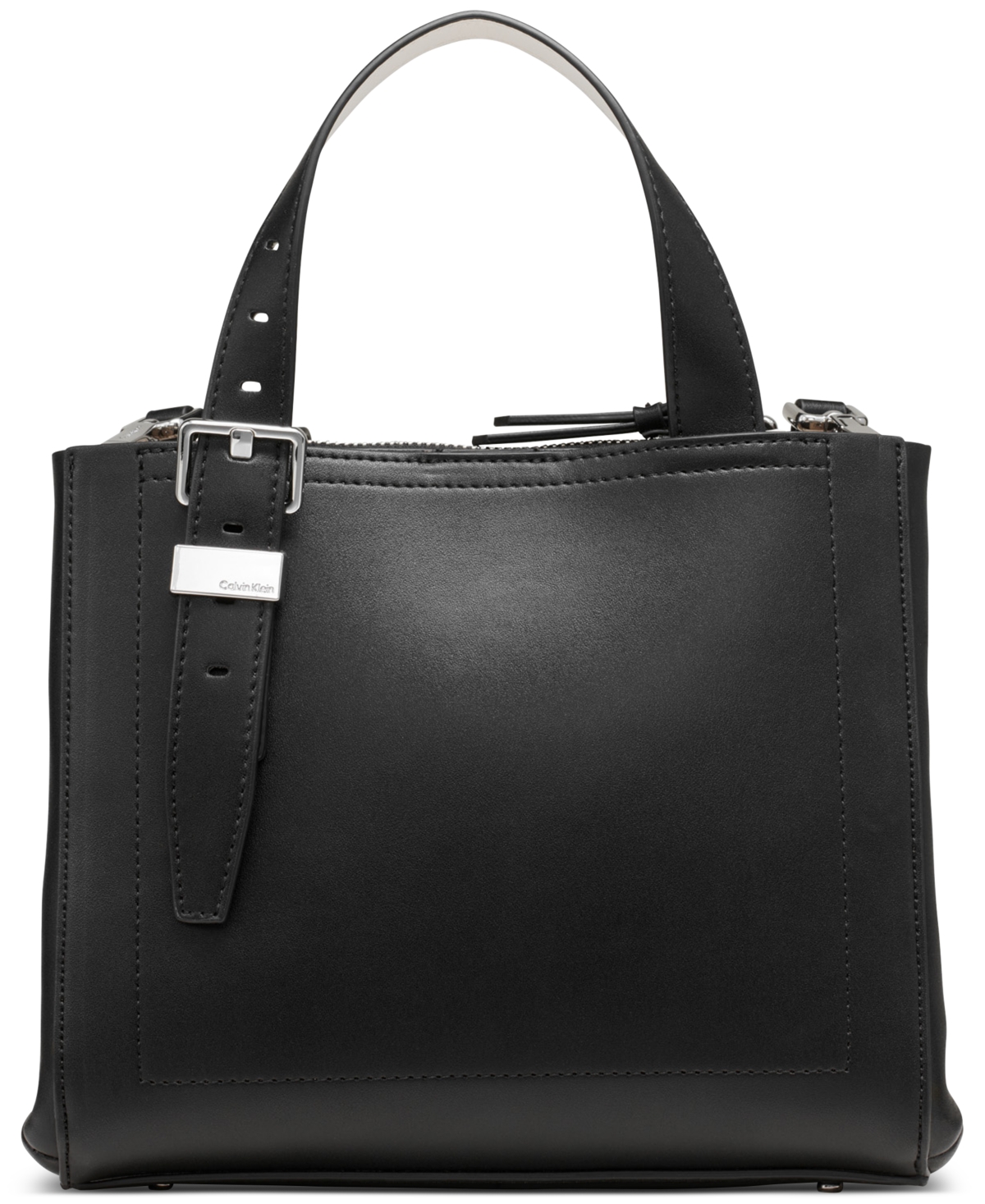 Calvin Klein Lowen Adjustable Crossbody In Blk Wht