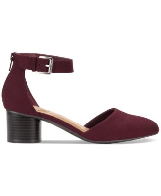 Women's Alinaa Two-Piece Block Heel Dress Pumps, Created for Macy's