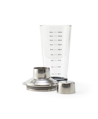 18 Oz Glass Cocktail Shaker