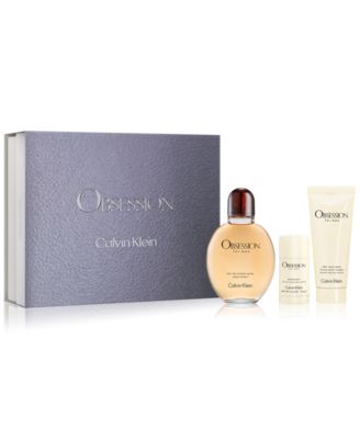 Calvin Klein Men s 3 Pc. Obsession Eau de Toilette Gift Set Macy s