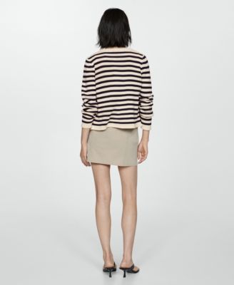 Women's Jewel Button Detail Knitted Cardigan