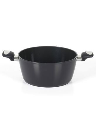 Hawke 14 Piece Aluminum Premium PFA Free Ceramic Nonstick Blue Sapphire Pots and Pans Cookware Set W/ Induction Base