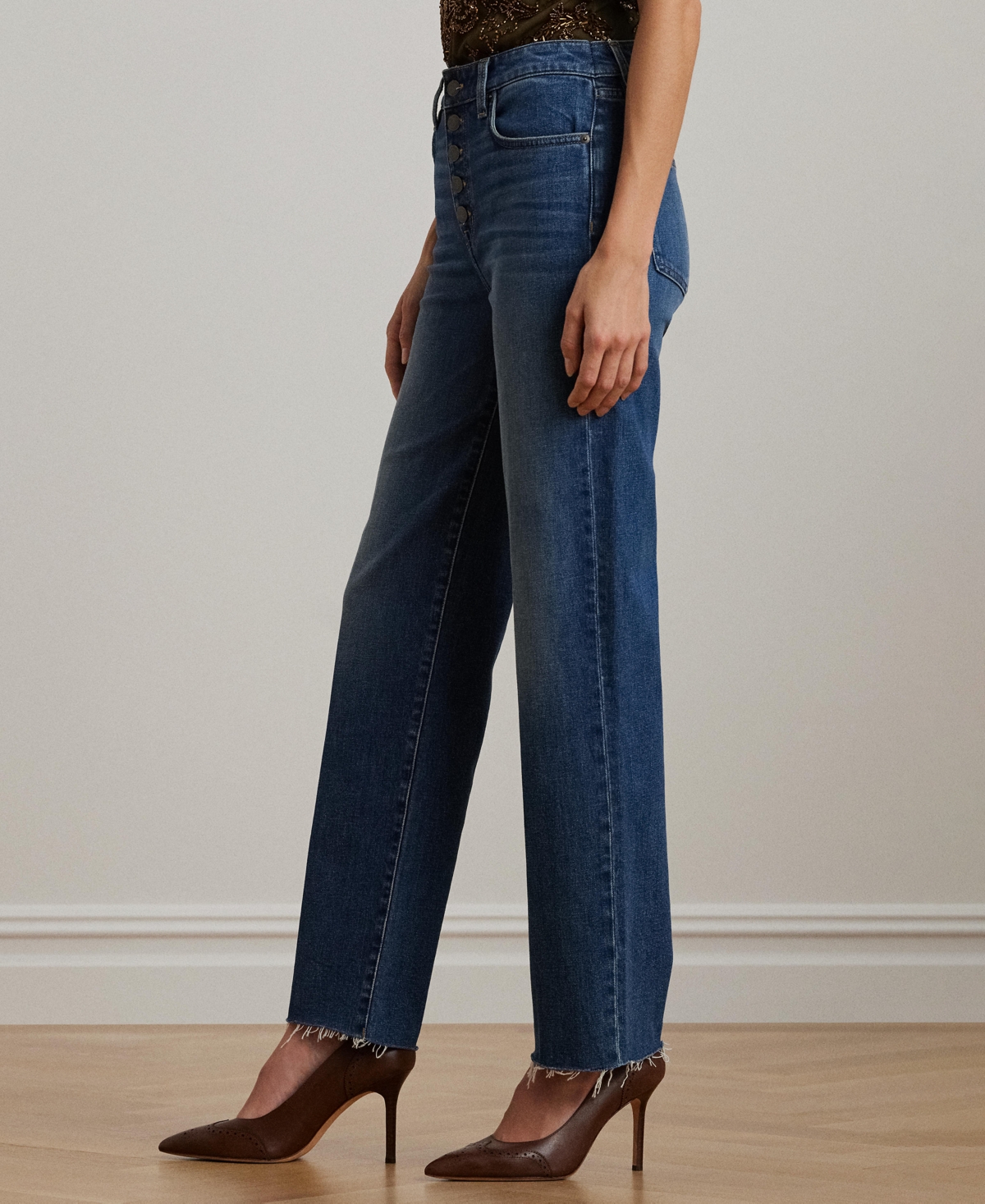 Lauren Ralph Lauren Women's Relaxed-Fit Ankle Jeans