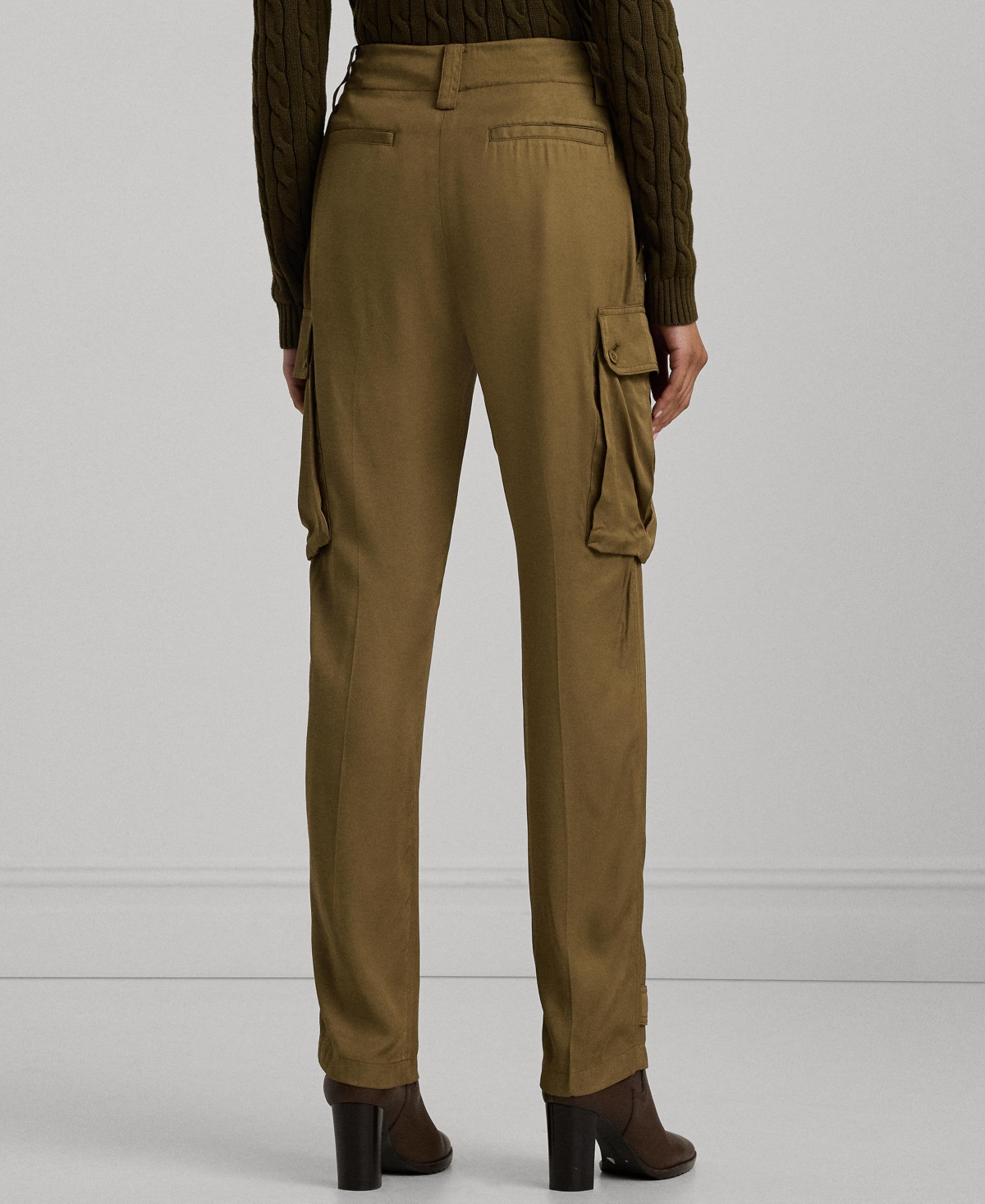 Lauren Ralph Lauren Women's Tapered Cargo Pants