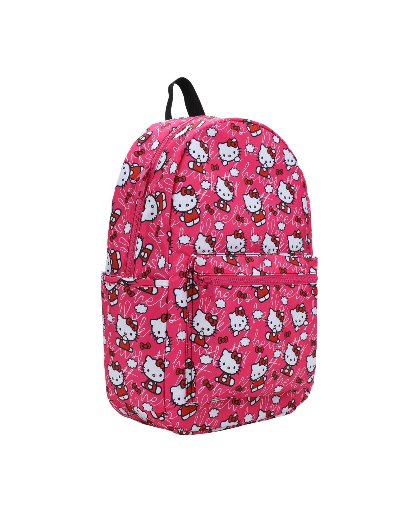Рюкзак Hello Kitty Toss AOP Pink Ground Travel, цвет: Розовый — фото 11