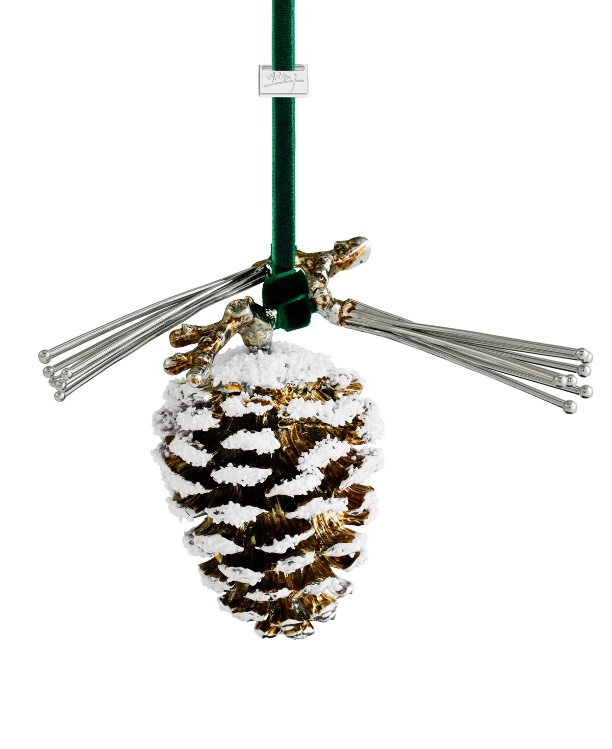 Michael Aram Pinecone Snowy Ornament