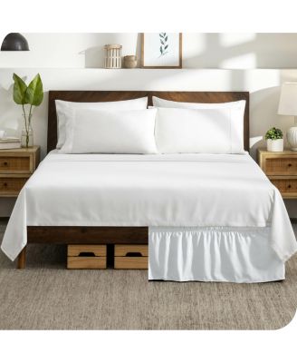 Adjustable Wrap Around Ruffled Bed Skirt