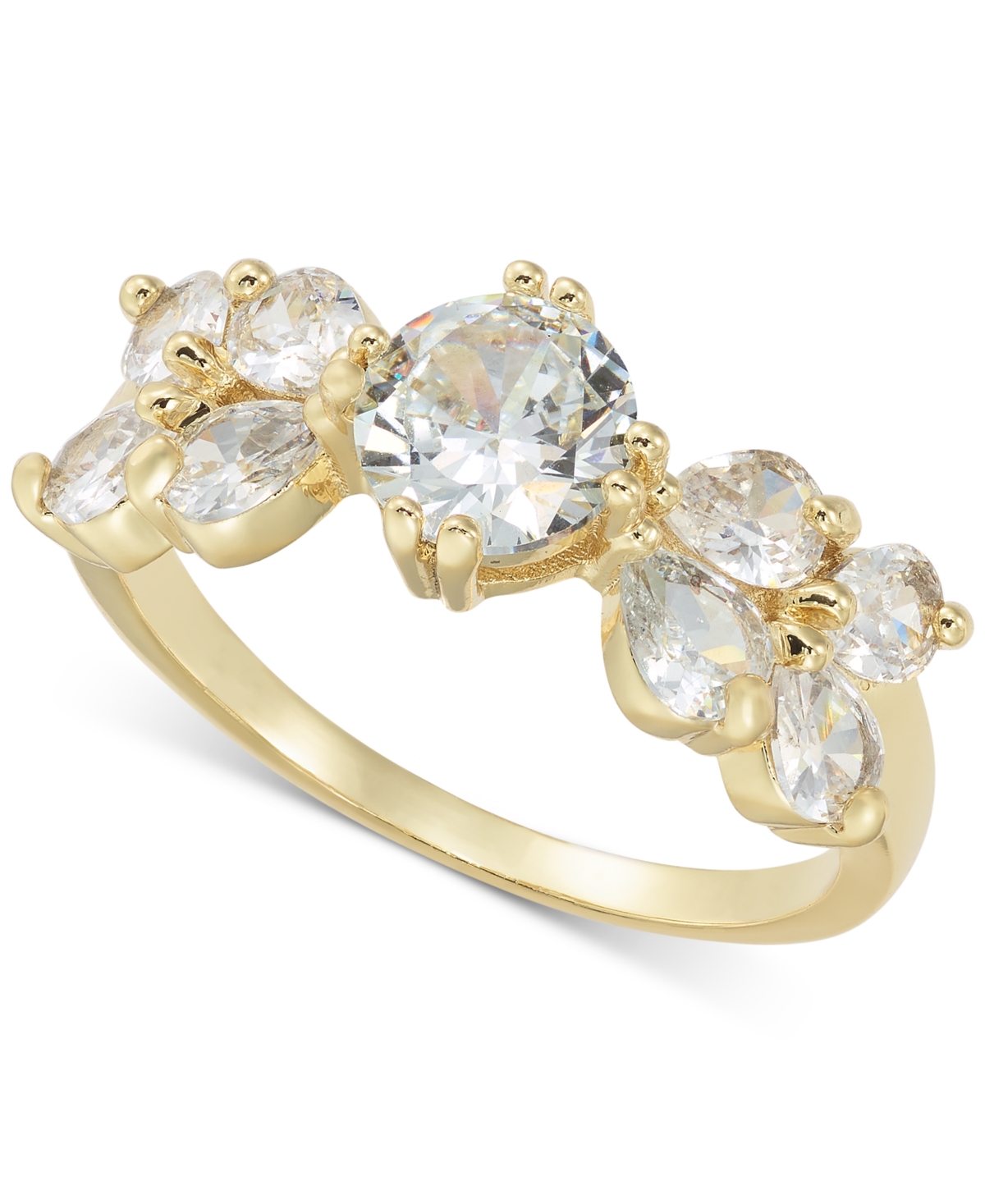 Gold-Tone Cubic Zirconia Ring, Created for Macy's - Gold