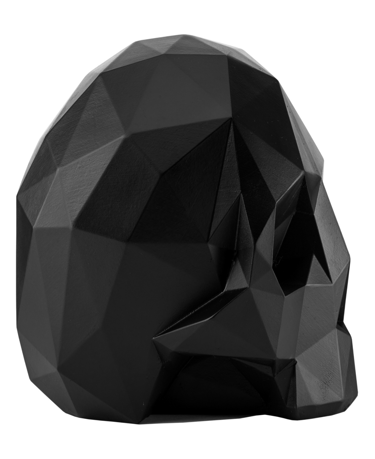 National Tree Company Black Origami Skull Decoration, 6 Inches