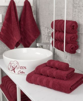 Edison Premium 100% Turkish Cotton 3-Piece Bath Towel Set