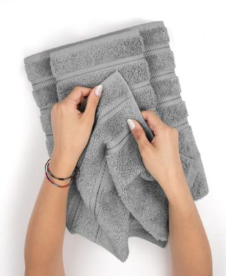 Edison Luxury 100% Turkish Cotton 4-Piece Bath Towel Set