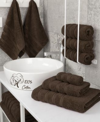 Edison Premium 100% Turkish Cotton 3-Piece Bath Towel Set