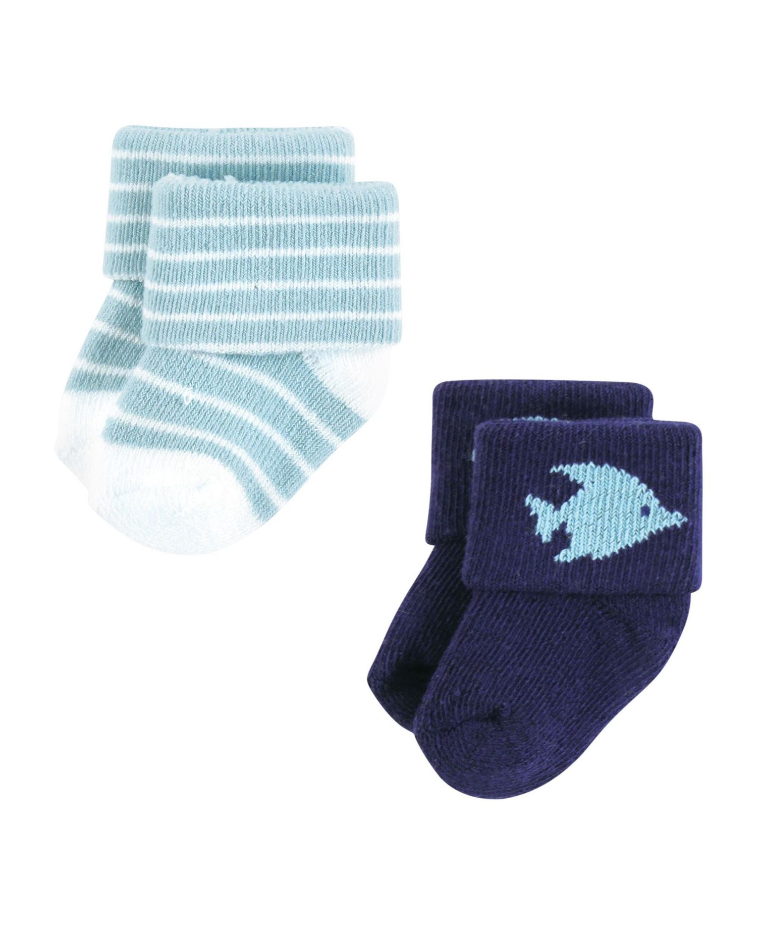 Baby Boys Hudson Comfort 8-Pack Terry Socks