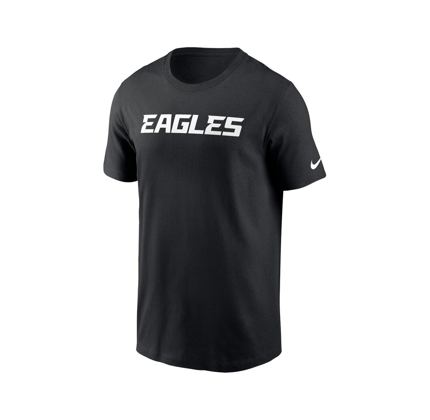 Men's Black Philadelphia Eagles Primetime Wordmark Essential T-Shirt