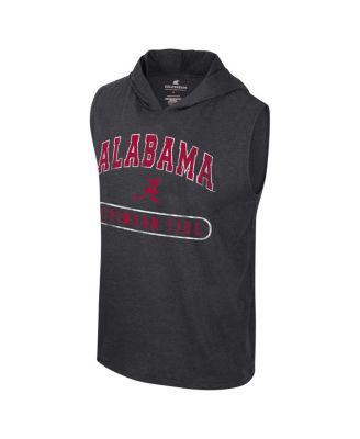 Men's Alabama Crimson Tide Varsity Sleeveless Hoodie Tank Top
