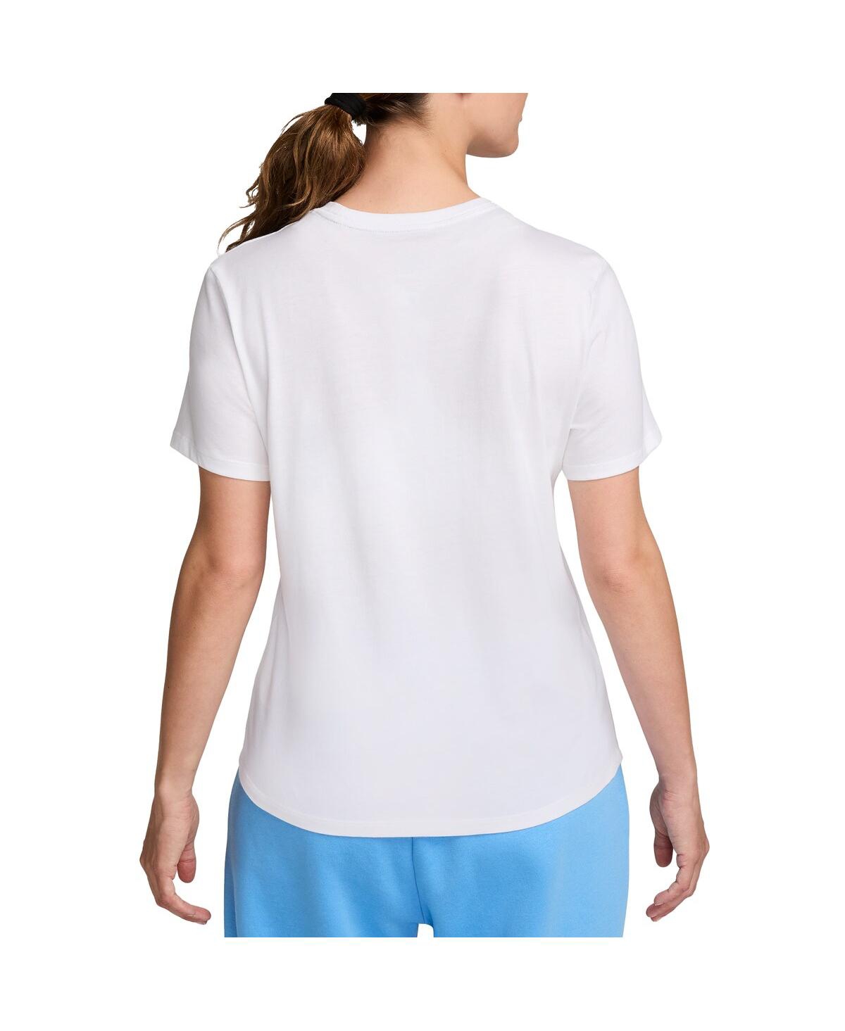 Nike Women's White Team Usa Puck Club T-shirt In White