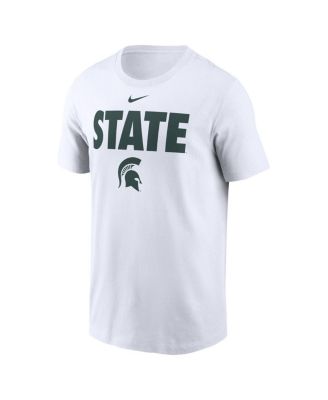 Men's White Michigan State Spartans Local Ultimate Chant T-Shirt